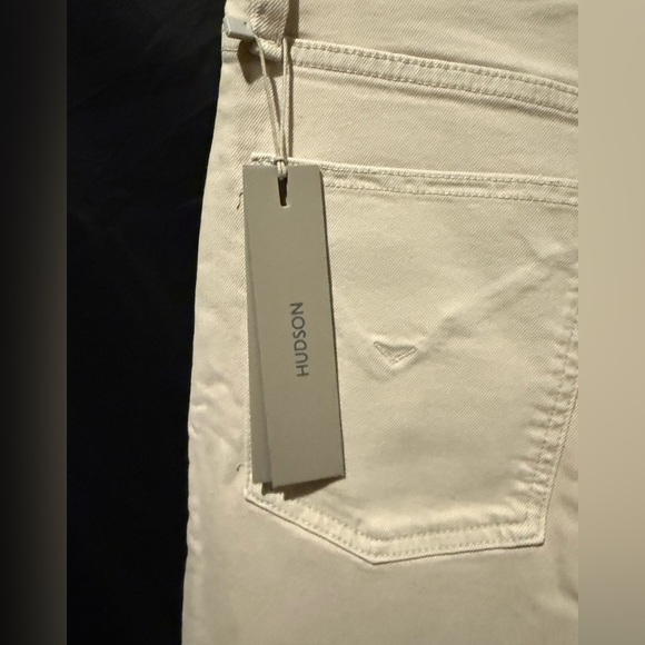 Hudson size 30 Classic Cream Women's Ultra High Rise Flare Jeans - Picture 8 of 10